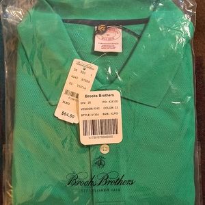 Brooks Brothers performance polo XL green